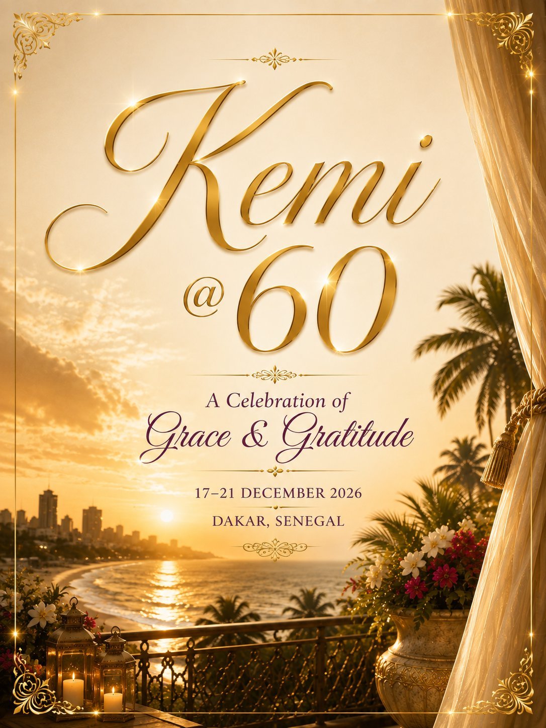 Lady K at 60 — Destination Celebration cover